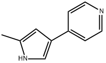 4-(5-methyl-1H-pyrrol-3-yl)pyridine Structure