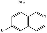 8-Isoquinolinamine, 6-bromo- Structure