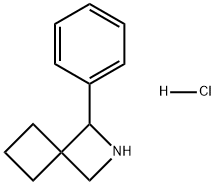 2-Azaspiro[3.3]heptane, 1-phenyl-, hydrochloride (1:1) Structure