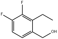 (2-Ethyl-3,4-difluorophenyl)methanol Structure