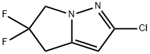 2-Chloro-5,5-difluoro-5,6-dihydro-4H-pyrrolo[1,2-b]pyrazole Structure