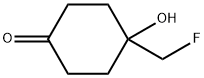 4-(Fluoromethyl)-4-hydroxycyclohexan-1-one Structure