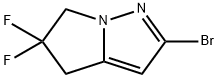 2-Bromo-5,5-difluoro-5,6-dihydro-4H-pyrrolo[1,2-b]pyrazole Structure