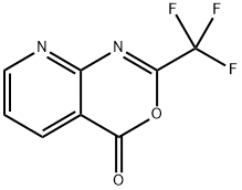 4H-Pyrido[2,3-d][1,3]oxazin-4-one, 2-(trifluoromethyl)- Structure