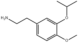 Benzeneethanamine, 4-methoxy-3-(1-methylethoxy)- 구조식 이미지