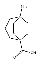 Bicyclo[3.2.2]nonane-1-carboxylic acid, 5-amino- 구조식 이미지