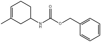 (3-Methyl-cyclohex-3-enyl)-carbamic acid benzyl ester 구조식 이미지