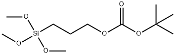 Carbonic acid, 1,1-dimethylethyl 3-(trimethoxysilyl)propyl ester Structure