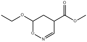 4H-1,2-Oxazine-4-carboxylic acid, 6-ethoxy-5,6-dihydro-, methyl ester Structure