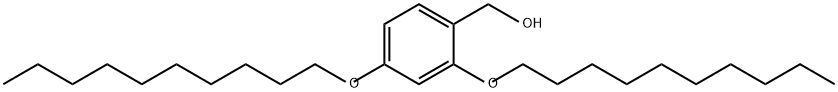 Benzenemethanol, 2,4-bis(decyloxy)- 구조식 이미지