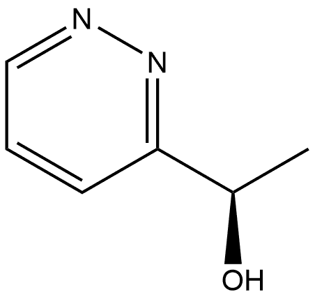 (1R)-1-pyridazin-3-ylethanol Structure