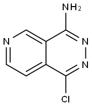 Pyrido[3,4-d]pyridazin-4-amine, 1-chloro- 구조식 이미지