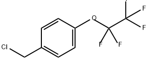 1-(chloromethyl)-4-(1,1,2,2,2-pentafluoroethoxy)b
enzene 구조식 이미지