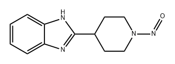 1H-Benzimidazole, 2-(1-nitroso-4-piperidinyl)- Structure