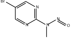 5-bromo-N-methyl-N-nitrosopyrimidin-2-amine Structure