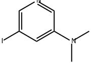 5-iodo-N,N-dimethylpyridin-3-amine Structure