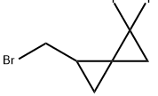 4-(bromomethyl)-1,1-difluorospiro[2.2]pentane Structure