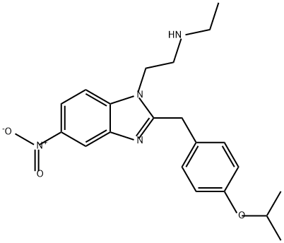 N-Desethyl Isotonitazene 구조식 이미지