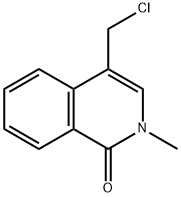 4-(chloromethyl)-2-methyl-1,2-dihydroisoquinolin1-one Structure