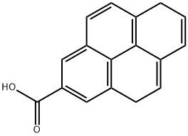 2-Pyrenecarboxylic acid, 4,8-dihydro- Structure