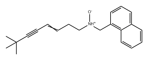 Naphthalene, 1-[[(6,6-dimethyl-2-hepten-4-yn-1-yl)methyloxidoamino]methyl]- Structure