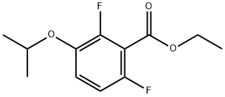 ethyl 2,6-difluoro-3-isopropoxybenzoate Structure