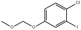 1-Chloro-2-iodo-4-(methoxymethoxy)benzene Structure