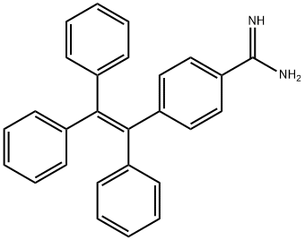 4-(1,2,2-triphenylvinyl)benzimidamide Structure