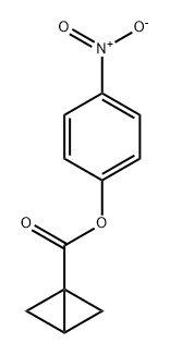 Bicyclo[1.1.0]butane-1-carboxylic acid, 4-nitrophenyl ester Structure