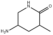 2-Piperidinone, 5-amino-3-methyl- Structure