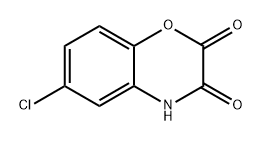 2H-1,4-Benzoxazine-2,3(4H)-dione, 6-chloro- Structure