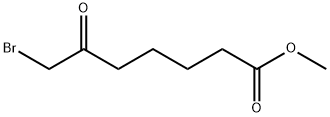 methyl 7-bromo-6-oxoheptanoate Structure