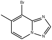 8-Bromo-7-methyl-[1,2,4]triazolo[1,5-a]pyridine 구조식 이미지