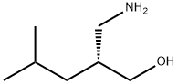 1-Pentanol, 2-(aminomethyl)-4-methyl-, (2R)- Structure