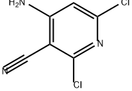 3-Pyridinecarbonitrile, 4-amino-2,6-dichloro- Structure