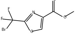 methyl
2-(bromodifluoromethyl)-1,3-oxazole-4-carboxylate Structure