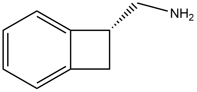 (R)-bicyclo[4.2.0]octa-1(6),2,4-trien-7-ylmethanamine Structure