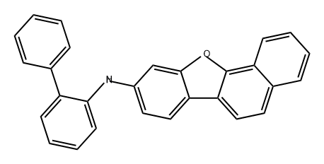 Benzo[b]naphtho[2,1-d]furan-9-amine, N-[1,1'-biphenyl]-2-yl- Structure