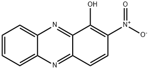 1-Phenazinol, 2-nitro- 구조식 이미지