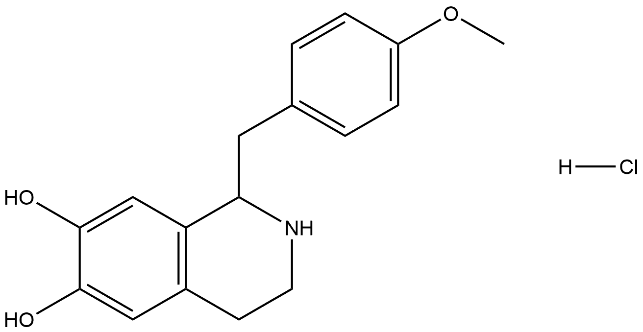 Coclaurine Impurity 8 Hydrochloride Structure