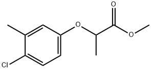 Propanoic acid, 2-(4-chloro-3-methylphenoxy)-, methyl ester 구조식 이미지