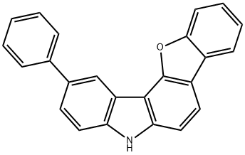 5H-Benzofuro[3,2-c]carbazole, 2-phenyl- 구조식 이미지