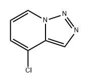 [1,2,3]Triazolo[1,5-a]pyridine, 4-chloro- Structure