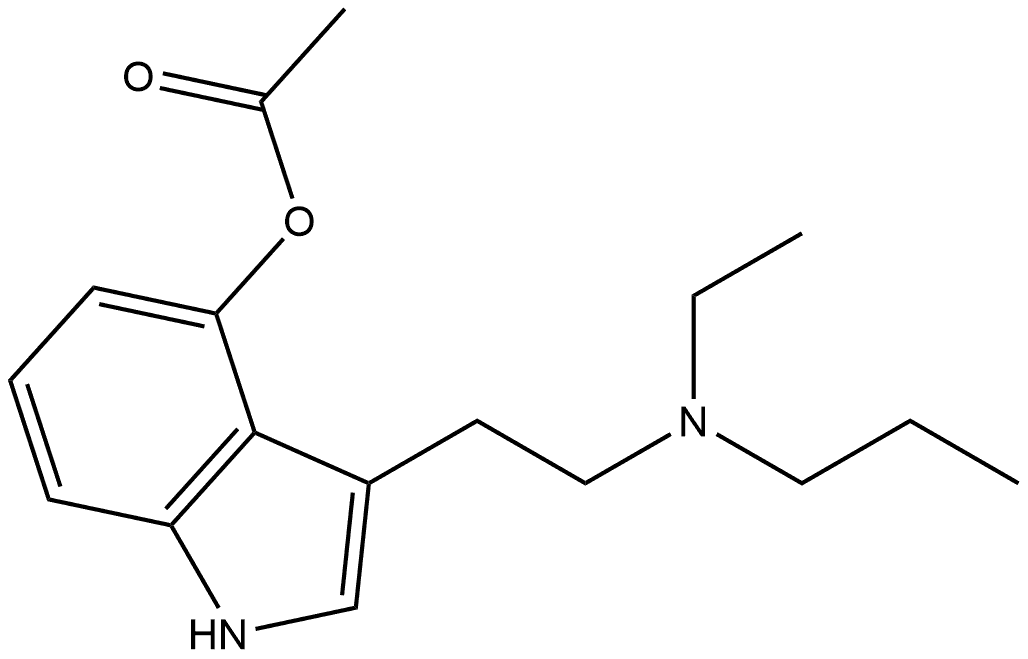 4-acetoxy EPT Structure