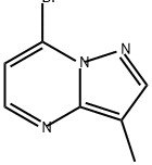 Pyrazolo[1,5-a]pyrimidine, 7-bromo-3-methyl- Structure