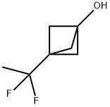 Bicyclo[1.1.1]pentan-1-ol, 3-(1,1-difluoroethyl)- Structure