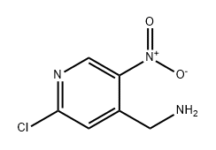 4-Pyridinemethanamine, 2-chloro-5-nitro- Structure