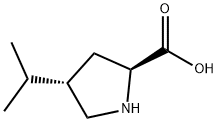 L-Proline, 4-(1-methylethyl)-, (4S)- 구조식 이미지