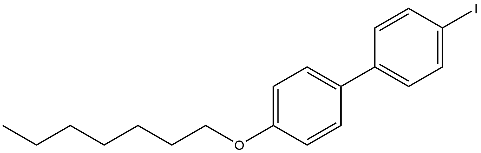 4-(Heptyloxy)-4'-iodo-1,1'-biphenyl Structure