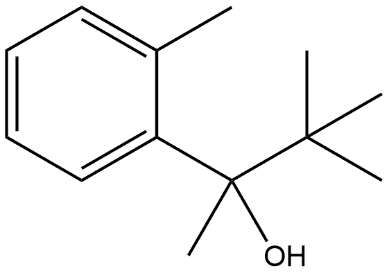 α-(1,1-Dimethylethyl)-α,2-dimethylbenzenemethanol 구조식 이미지